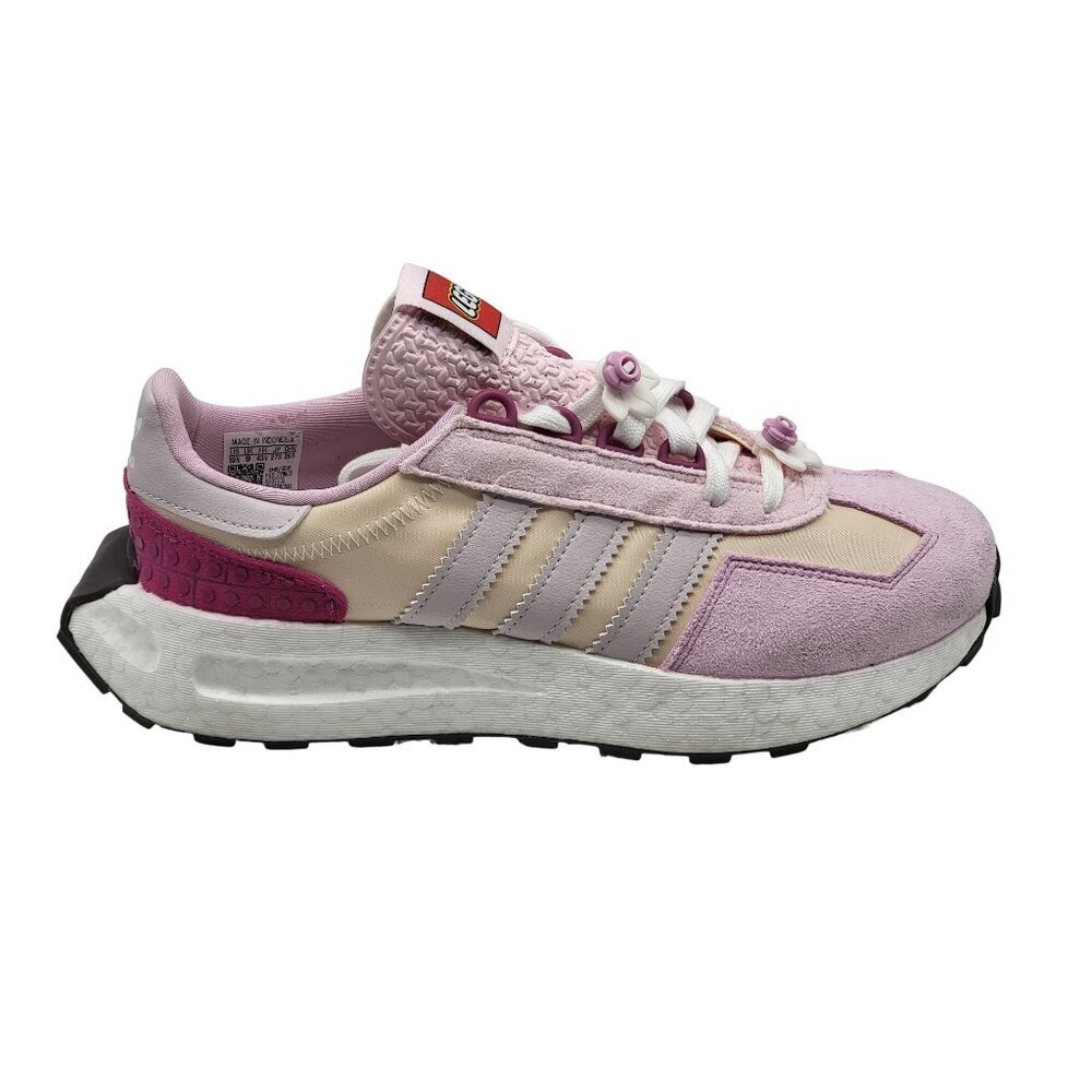 Adidas Womens Lego Ultra Retropy E5 Pink Ivory Shoes Size 10.5
